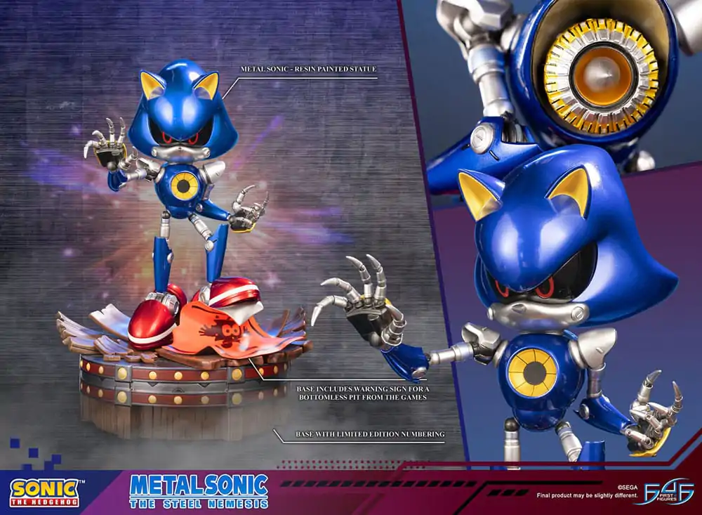 Kip Sonic the Hedgehog Metal Sonic 38 cm fotografija izdelka