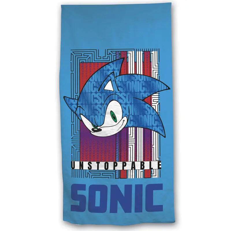 Sonic The Hedgehog mikro fiber brisača za plažo fotografija izdelka