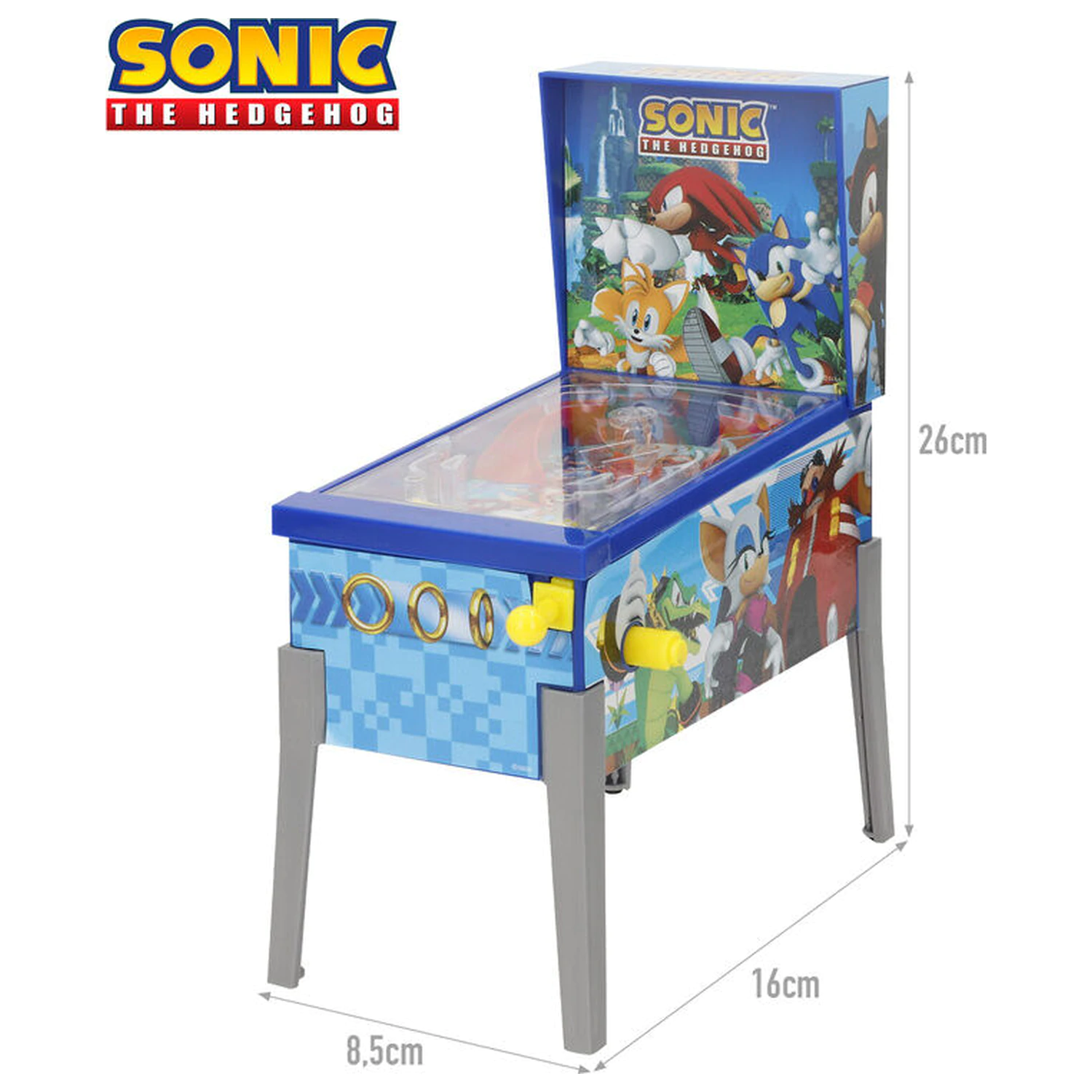 Sonic the Hedgehog mini arkadni fliper fotografija izdelka