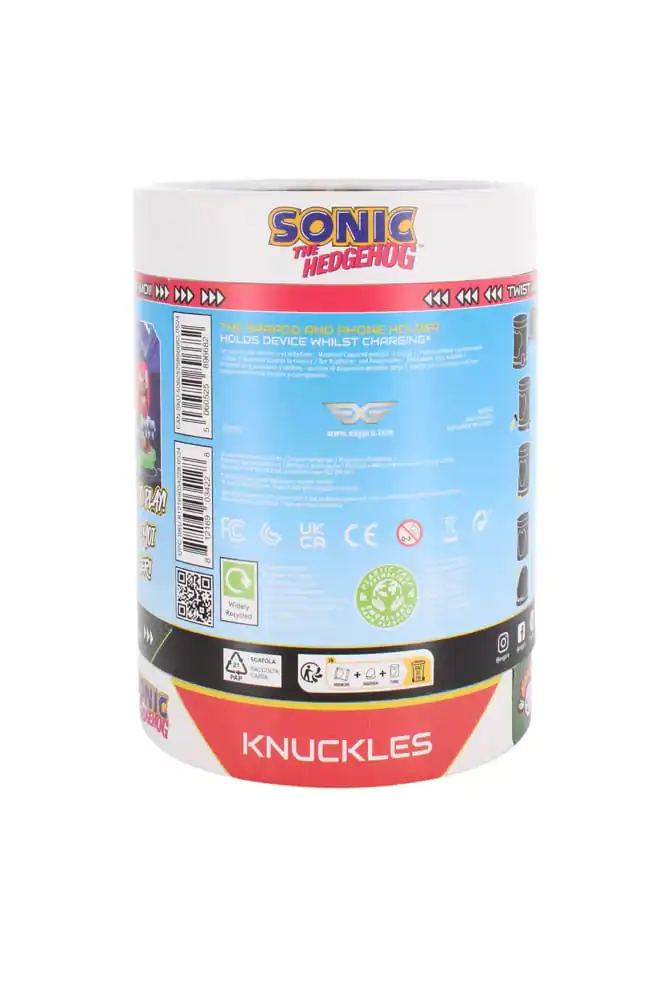 Sonic the Hedgehog Knuckles mini držalo za kabel 10 cm fotografija izdelka