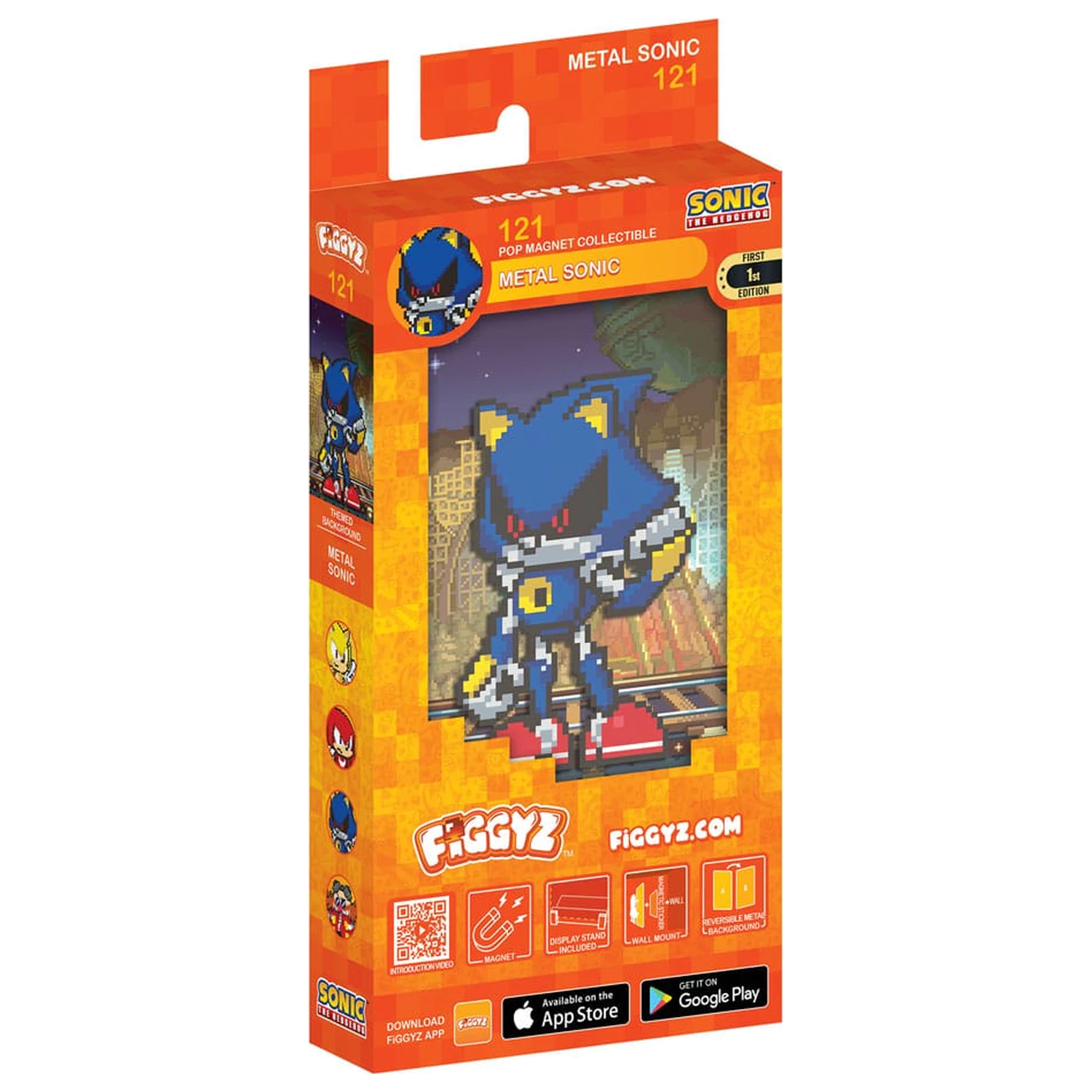 Sonic the Hedgehog (Modern) FiGGYZ magnet zbirateljski Metal Sonic 11 cm fotografija izdelka