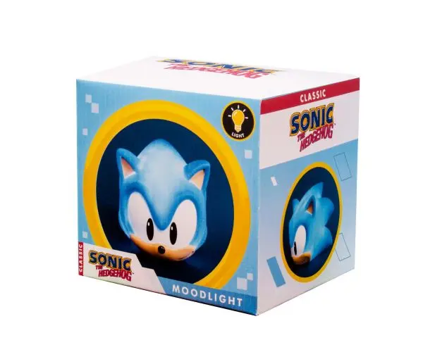 Sonic the Hedgehog nočna lučka Sonic Head 12 cm fotografija izdelka