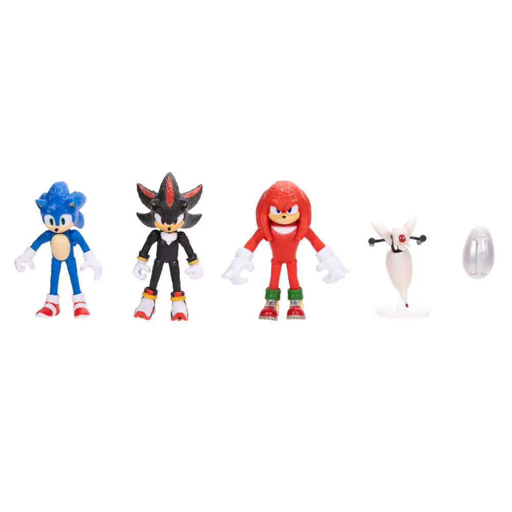 Sonic - The Hedgehog Movie 3 Mini Figura Set 6 kos Wave 1 6 cm fotografija izdelka