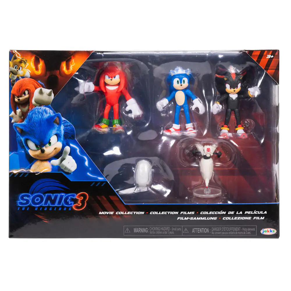 Sonic - The Hedgehog Movie 3 Mini Figura Set 6 kos Wave 1 6 cm fotografija izdelka