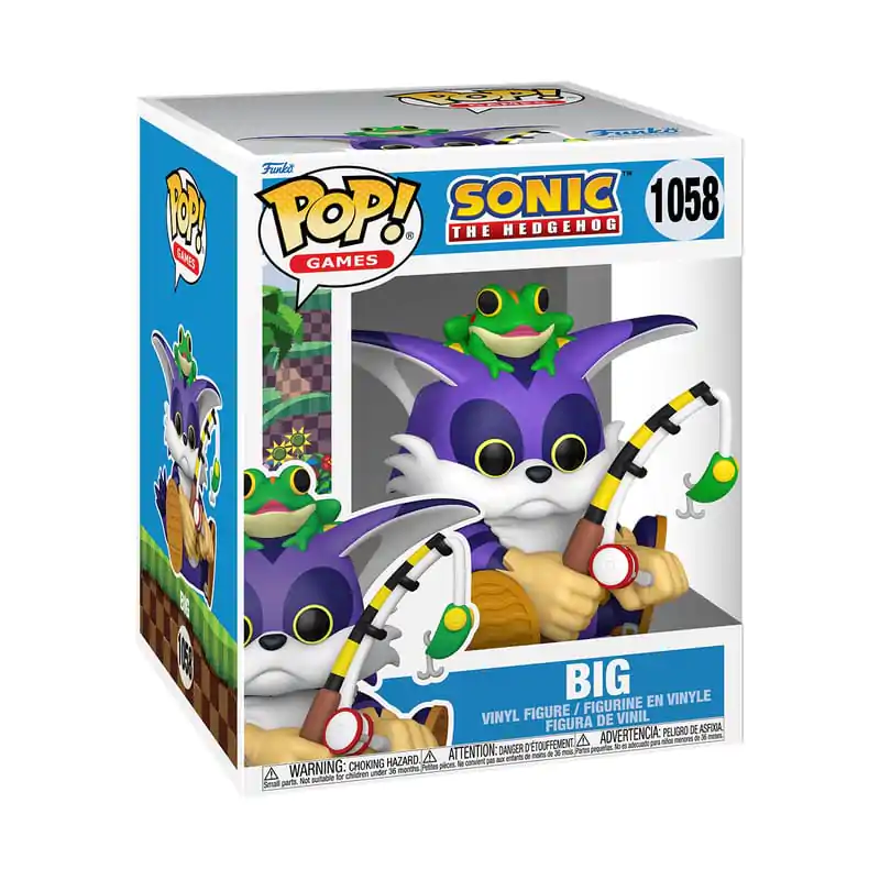 Sonic the Hedgehog Oversized Funko POP! Vinyl Figure Big the Cat z/s Froggy 15 cm fotografija izdelka