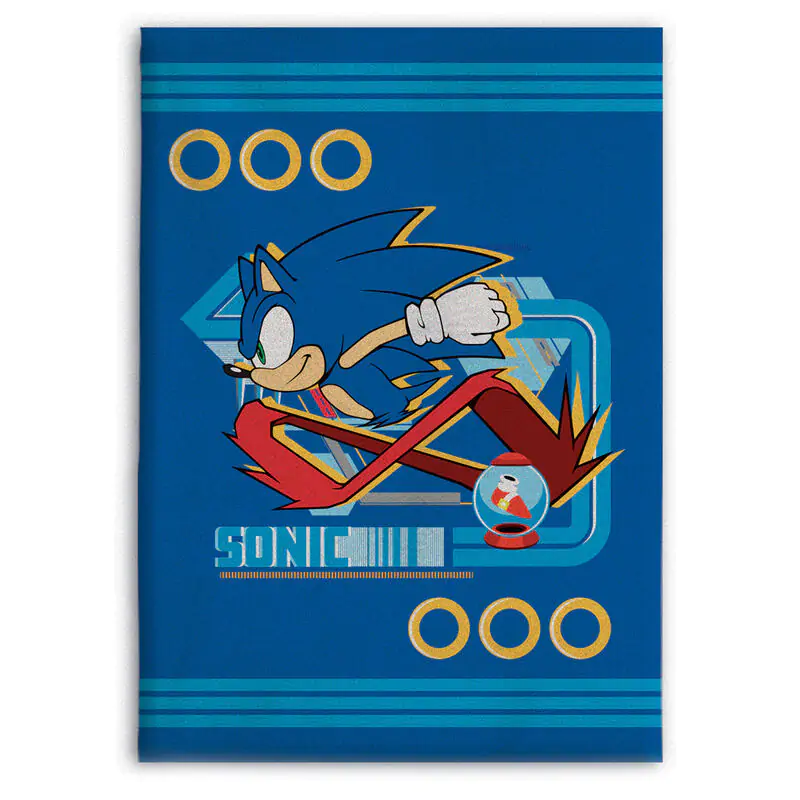Sonic the Hedgehog polarna odeja fotografija izdelka