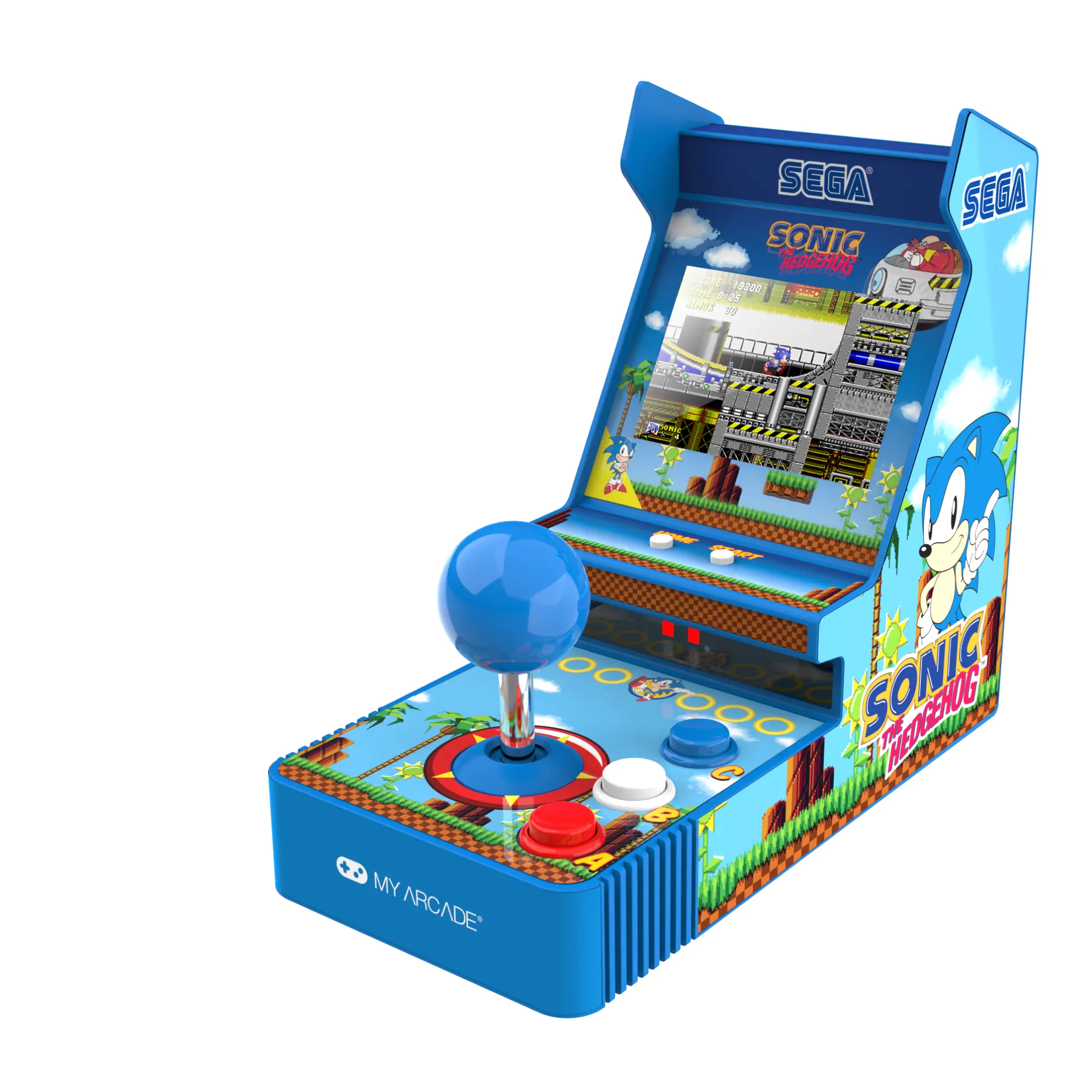 Sonic The Hedgehog Prenosni Retro Arcade Mighty Predvajalnik fotografija izdelka