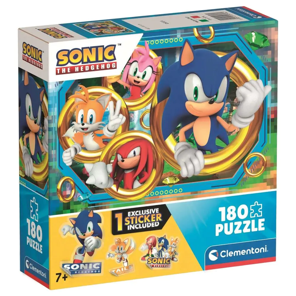 Sonic the Hedgehog sestavljanka 180 kosov fotografija izdelka