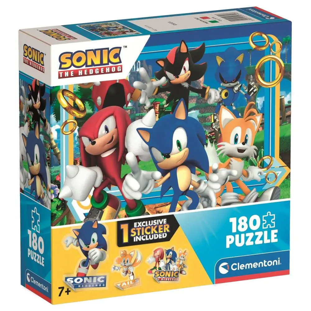 Sonic the Hedgehog sestavljanka 180 kosov fotografija izdelka