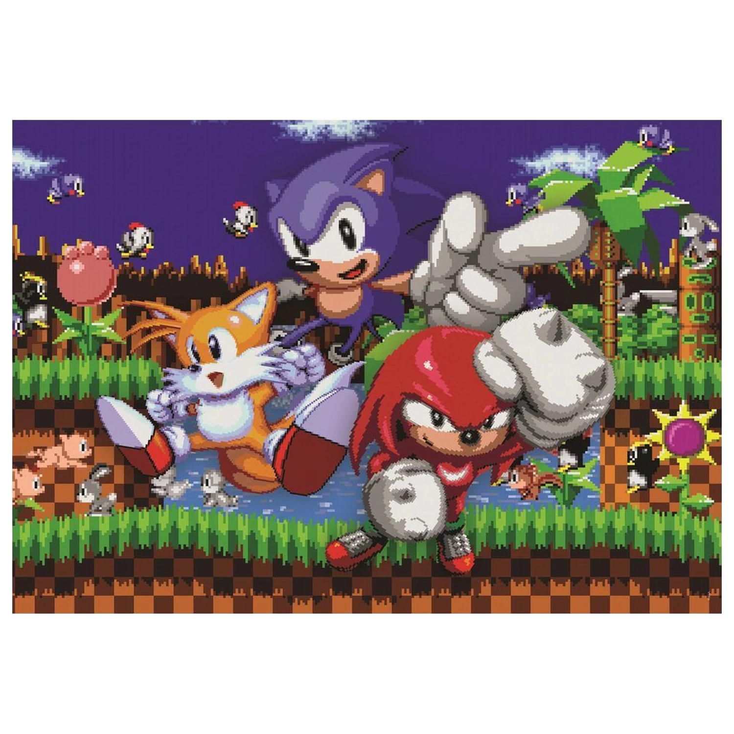 Sonic The Hedgehog sestavljanka 500 kosov fotografija izdelka