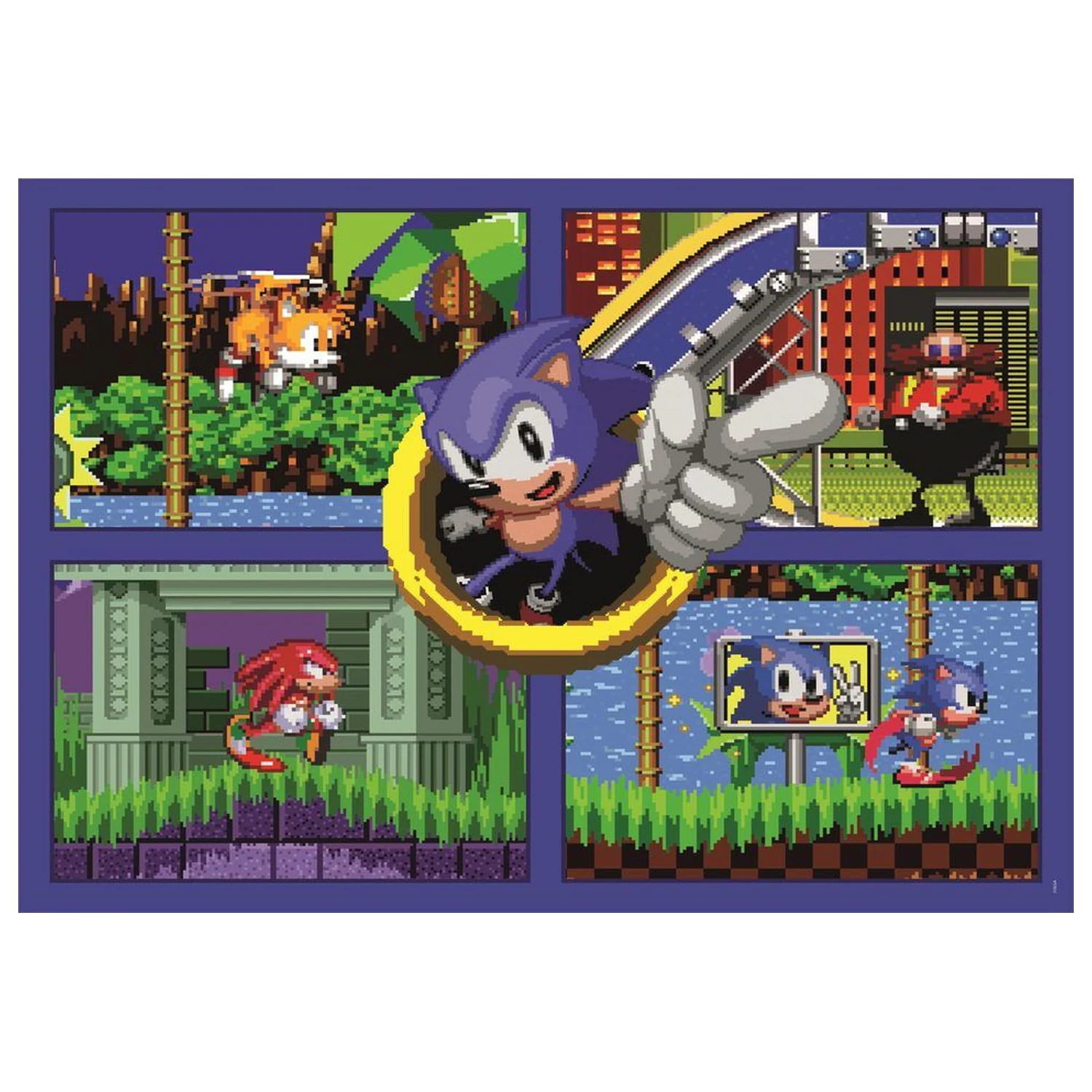 Sonic The Hedgehog puzzle 500 kosov fotografija izdelka