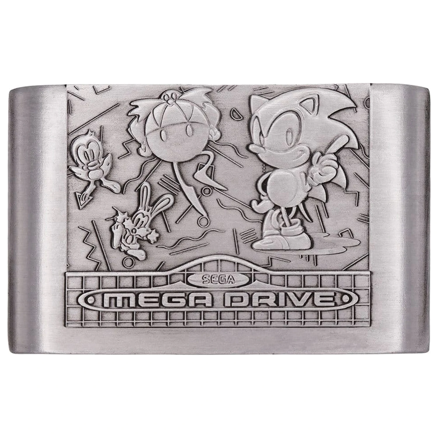 Sonic the Hedgehog replika kartuše za igro omejena izdaja 11 x 7 x 1 cm fotografija izdelka