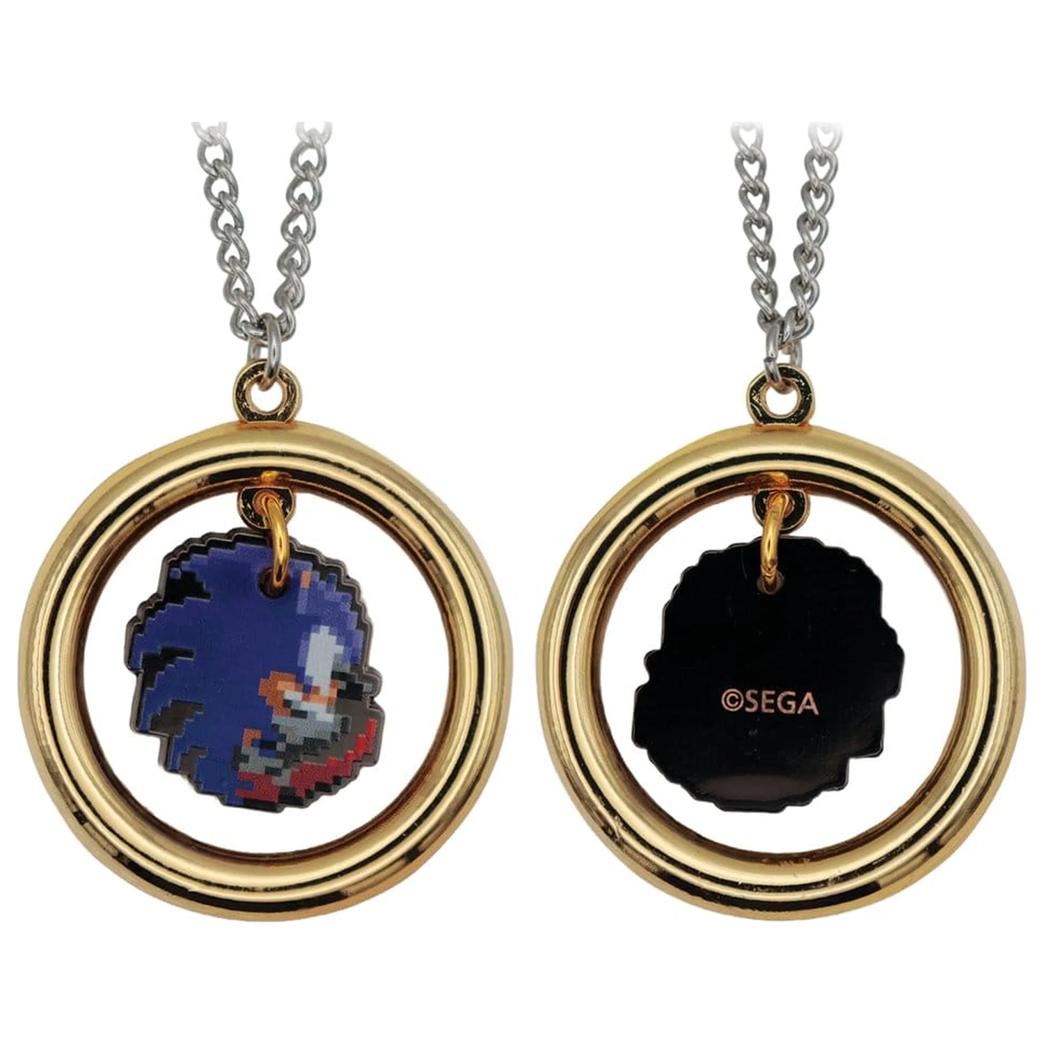 Sonic - The Hedgehog verižica z obeskom Ring fotografija izdelka