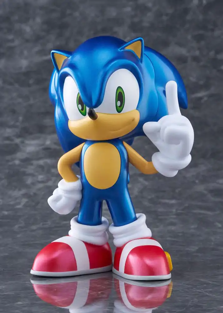 Sonic The Hedgehog Sofbi Vinil Figura Sonic Metallic Ver. 15 cm fotografija izdelka