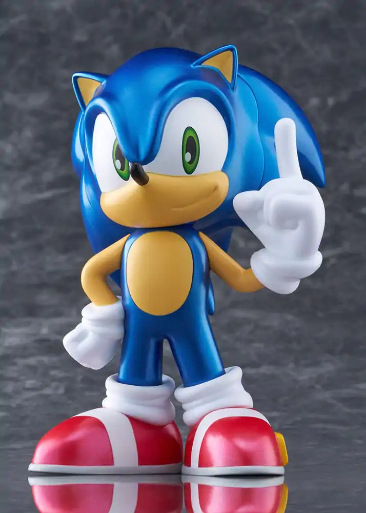 Sonic The Hedgehog Sofbi Vinil Figura Sonic Metallic Ver. 15 cm fotografija izdelka