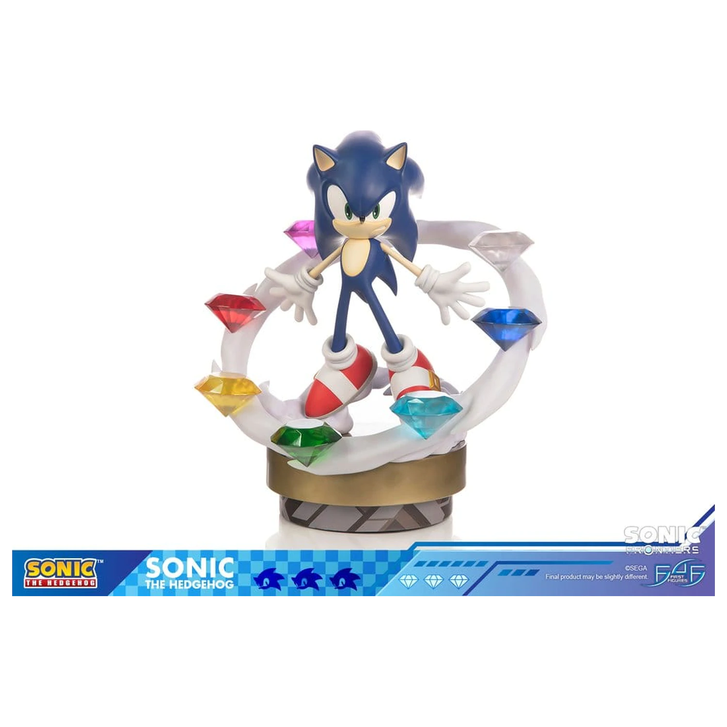Sonic The Hedgehog Sonic Frontiers Smolska Statua Sonic 42 cm fotografija izdelka
