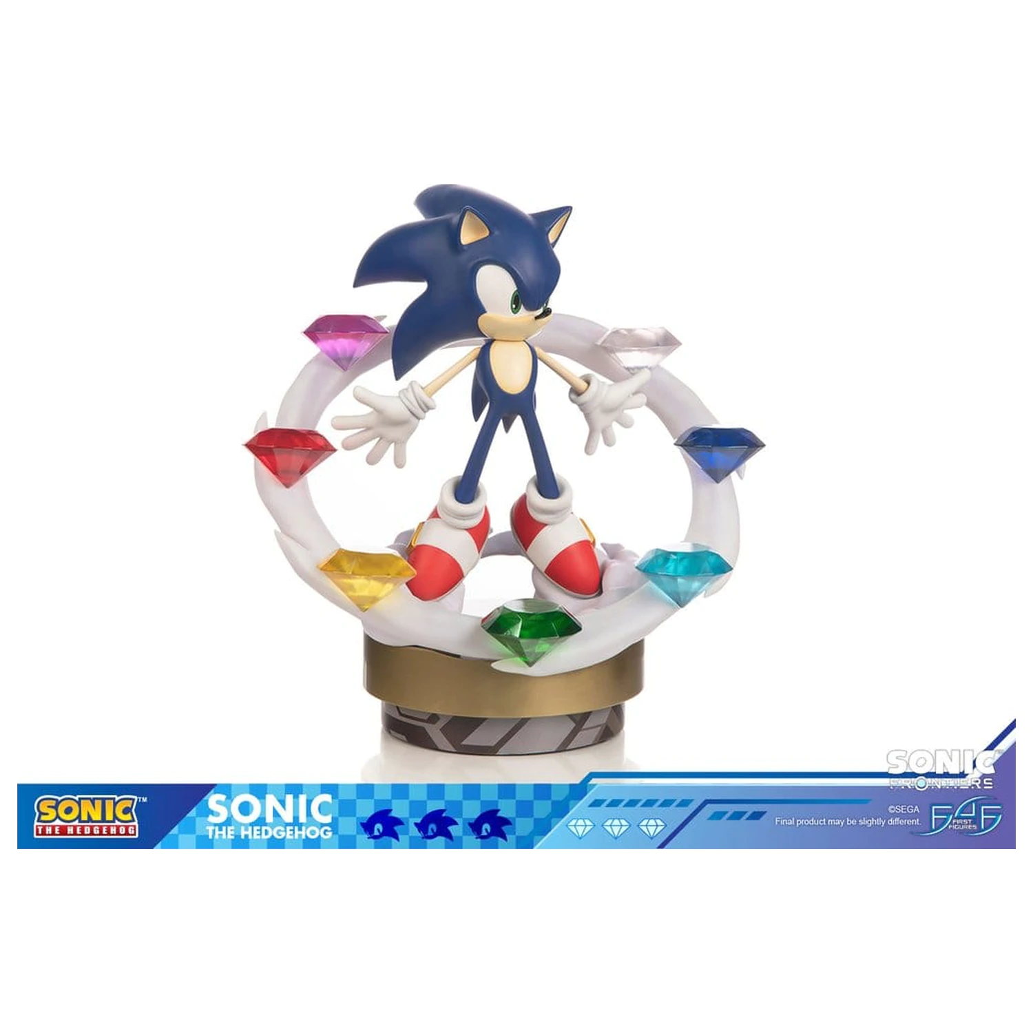 Sonic The Hedgehog Sonic Frontiers Smolska Statua Sonic 42 cm fotografija izdelka