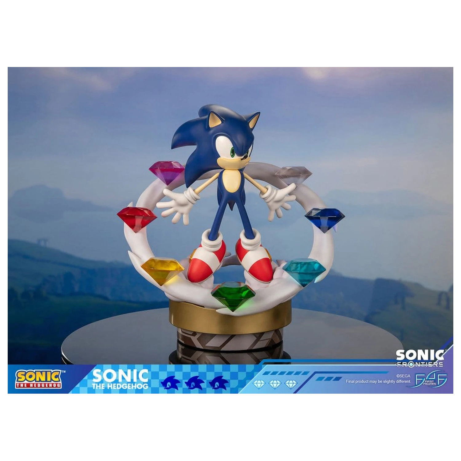 Sonic The Hedgehog Sonic Frontiers Smolska Statua Sonic 42 cm fotografija izdelka