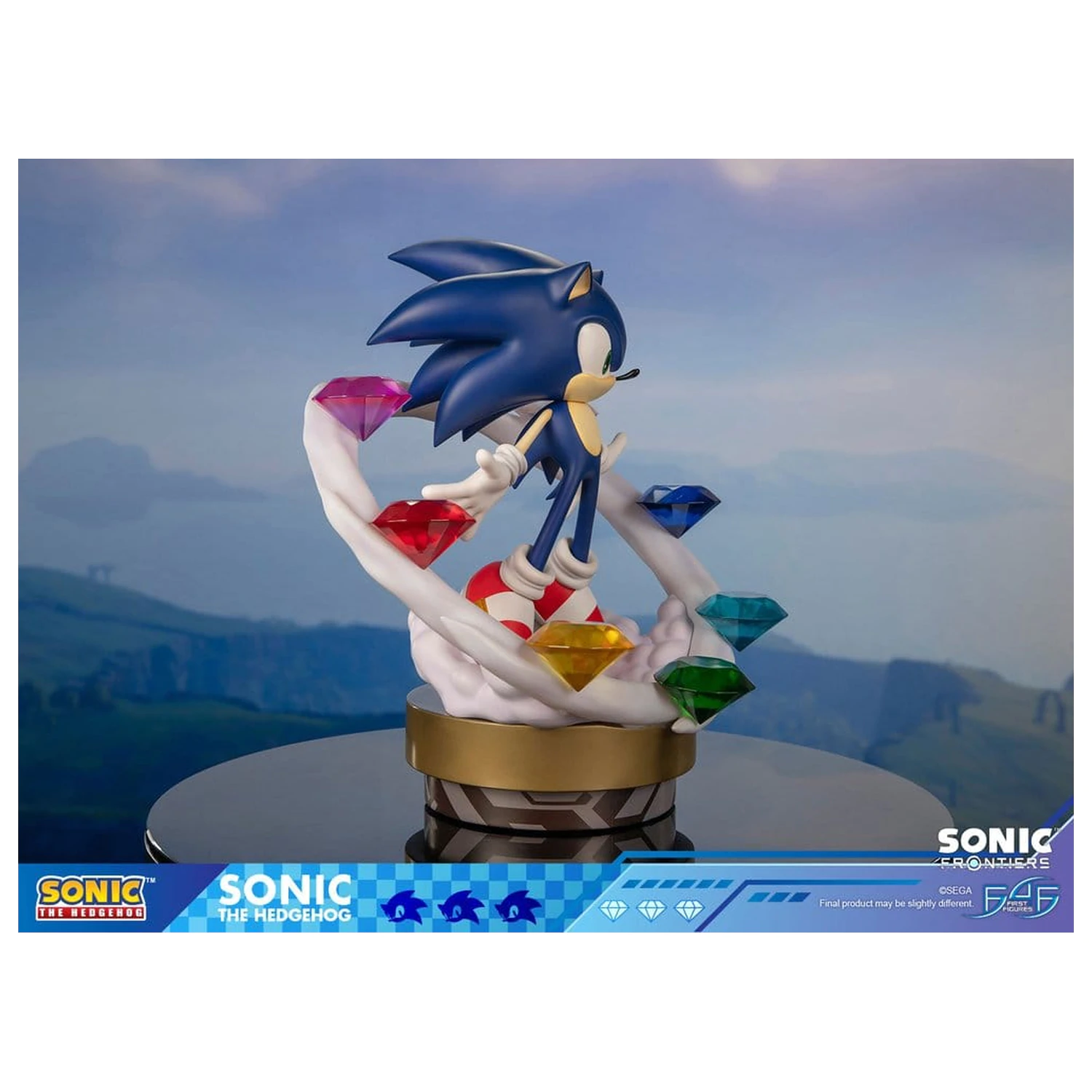 Sonic The Hedgehog Sonic Frontiers Smolska Statua Sonic 42 cm fotografija izdelka