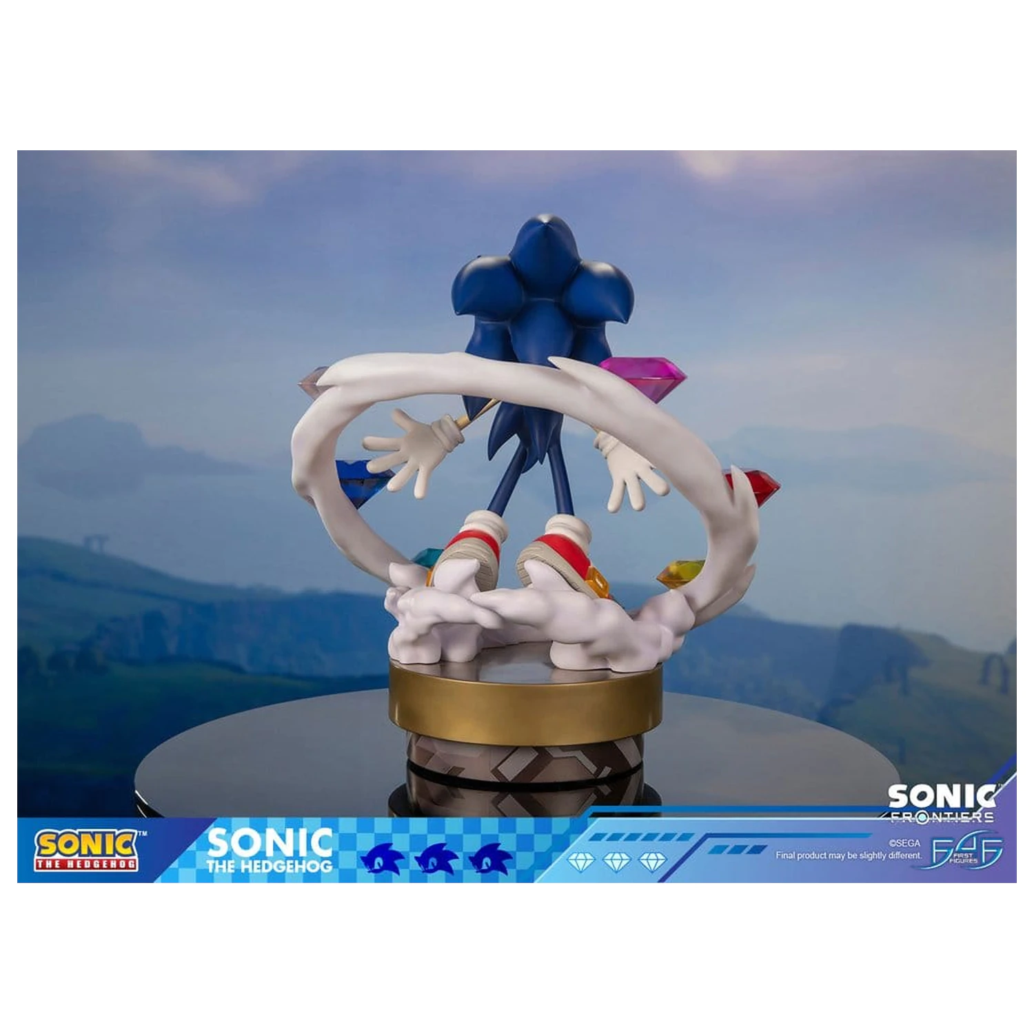 Sonic The Hedgehog Sonic Frontiers Smolska Statua Sonic 42 cm fotografija izdelka