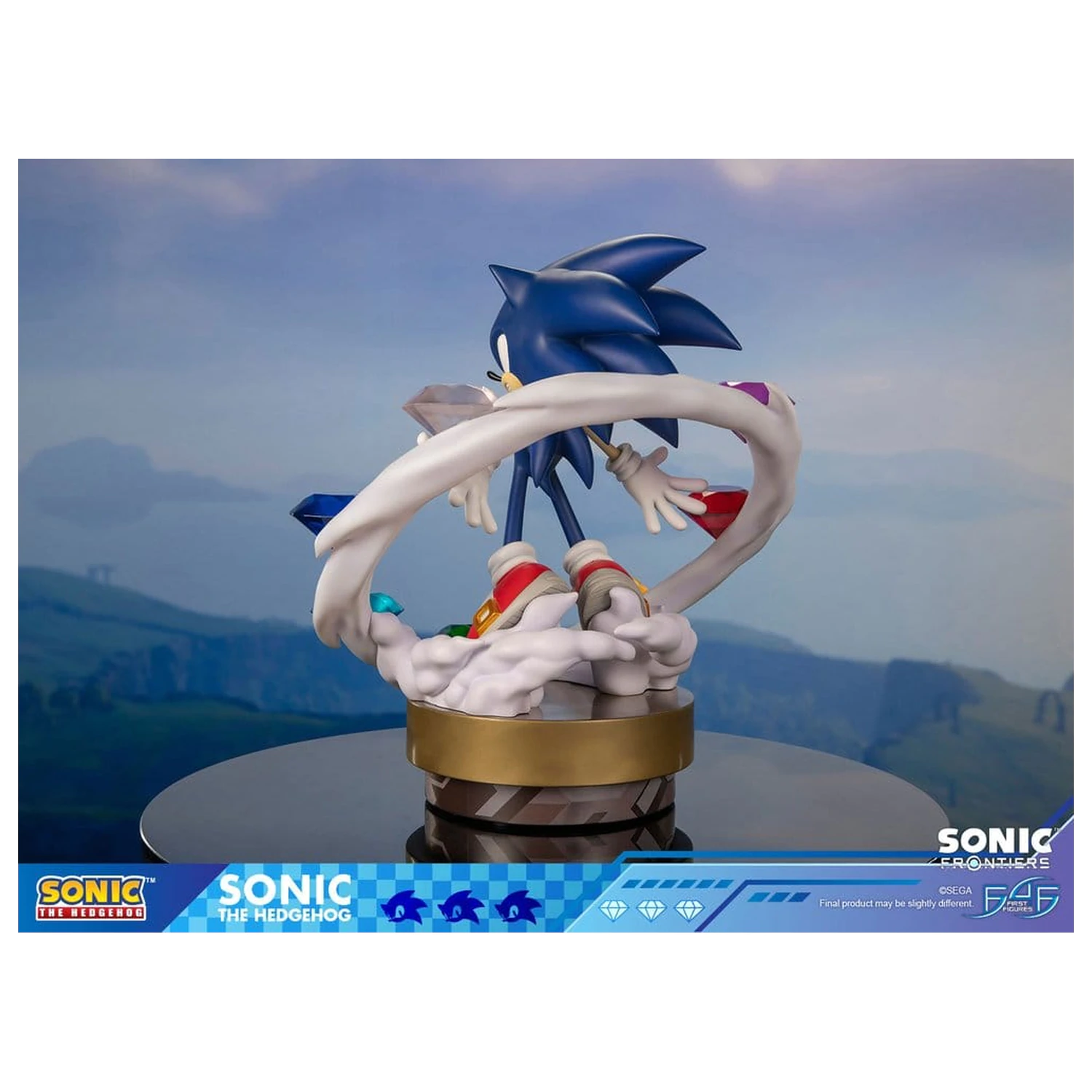 Sonic The Hedgehog Sonic Frontiers Smolska Statua Sonic 42 cm fotografija izdelka