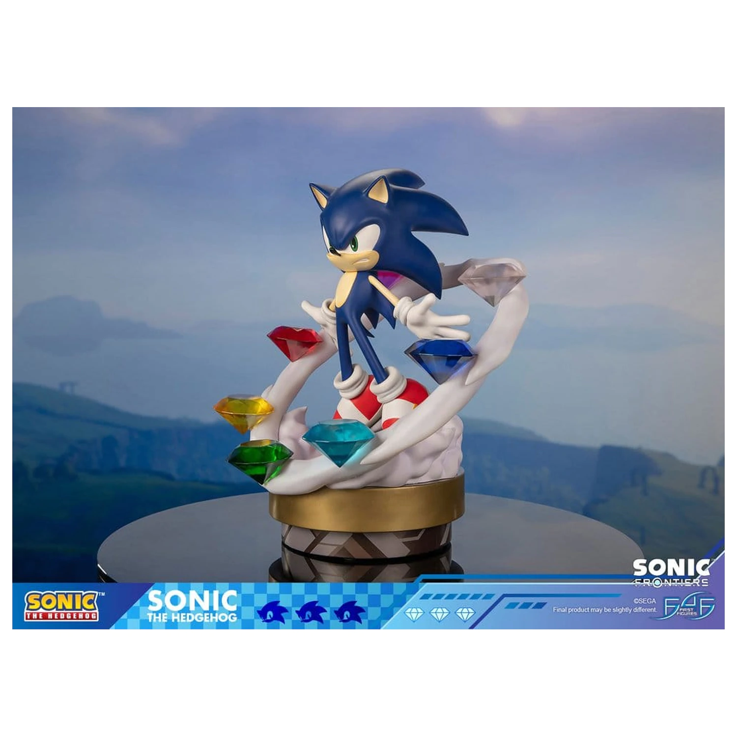 Sonic The Hedgehog Sonic Frontiers Smolska Statua Sonic 42 cm fotografija izdelka