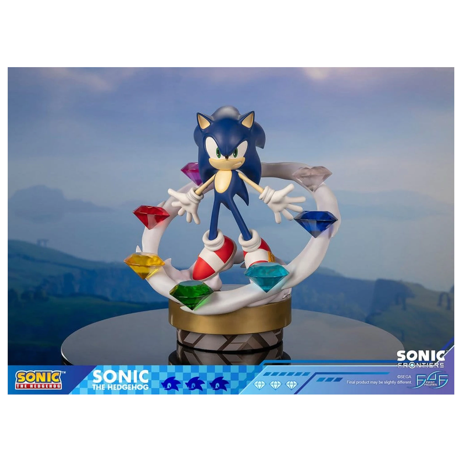 Sonic The Hedgehog Sonic Frontiers Smolska Statua Sonic 42 cm fotografija izdelka