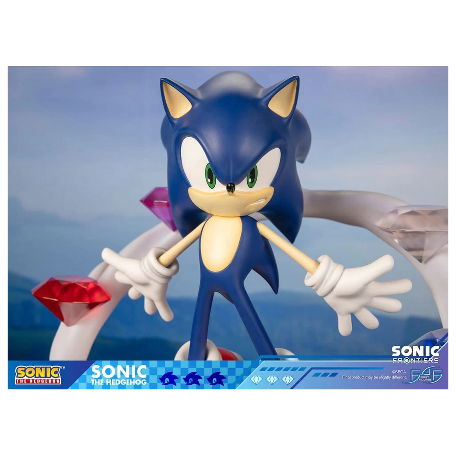 Sonic The Hedgehog Sonic Frontiers Smolska Statua Sonic 42 cm fotografija izdelka