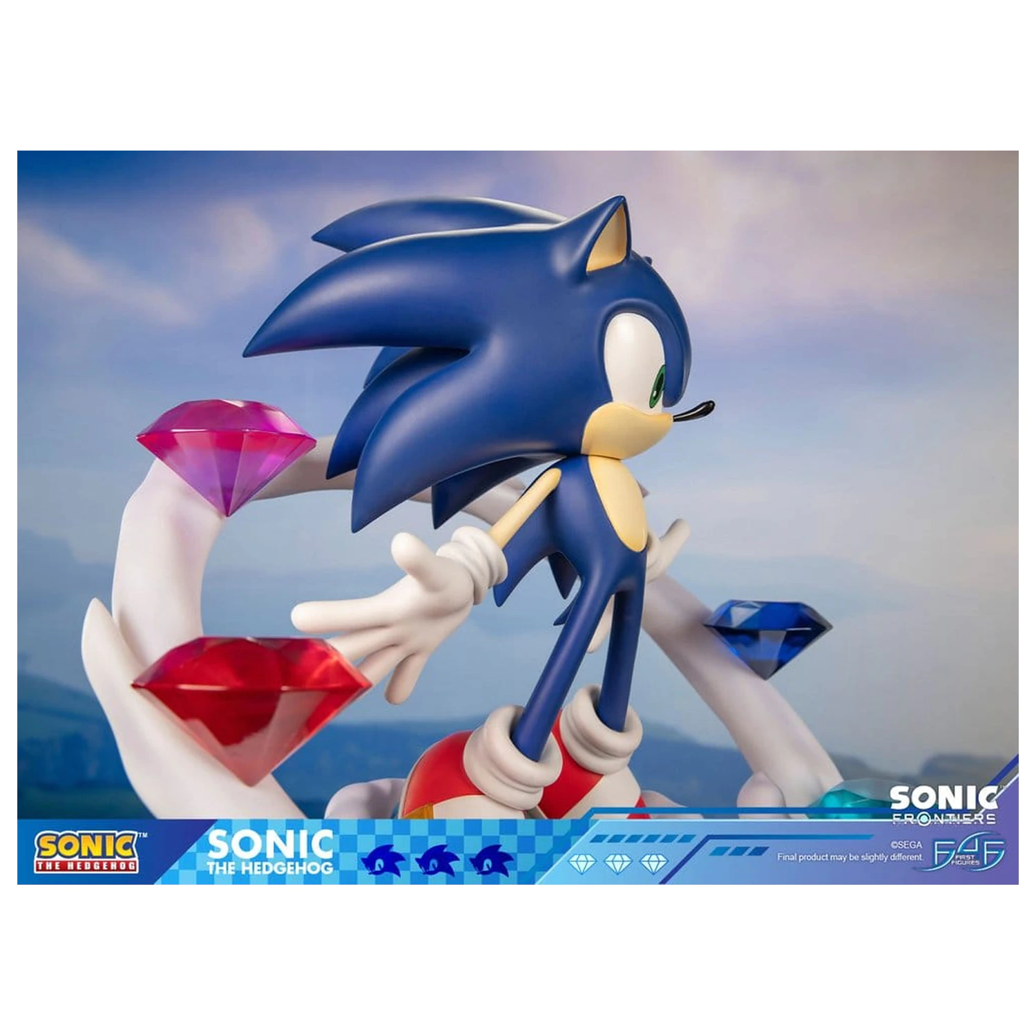 Sonic The Hedgehog Sonic Frontiers Smolska Statua Sonic 42 cm fotografija izdelka