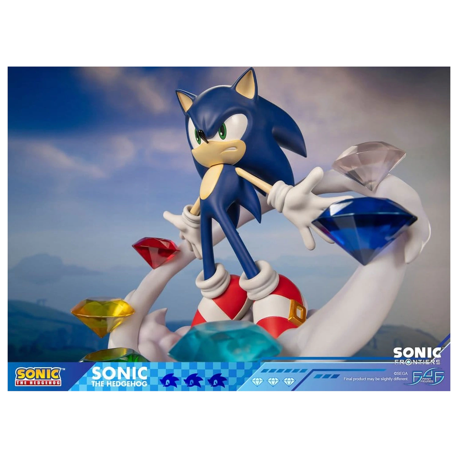 Sonic The Hedgehog Sonic Frontiers Smolska Statua Sonic 42 cm fotografija izdelka
