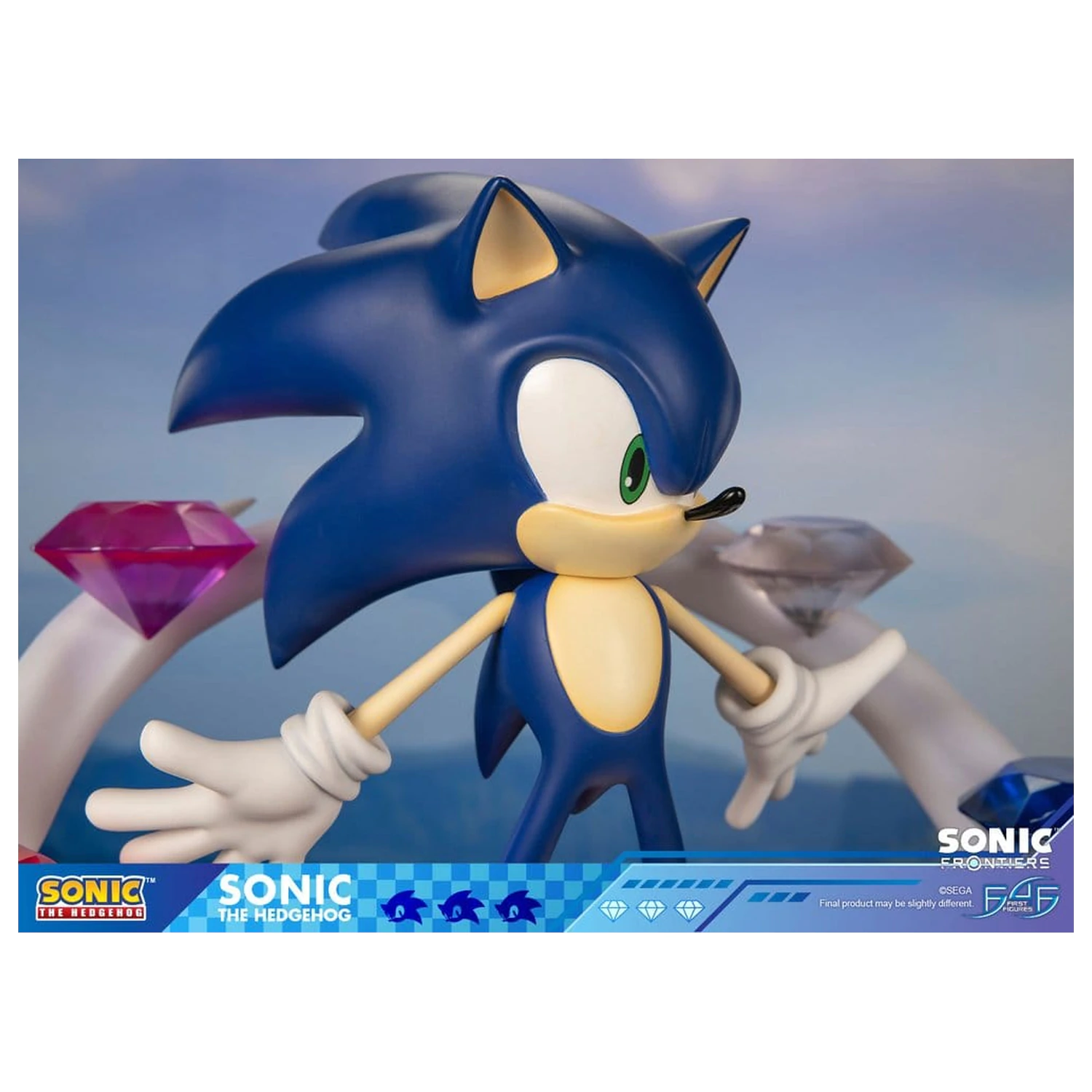 Sonic The Hedgehog Sonic Frontiers Smolska Statua Sonic 42 cm fotografija izdelka