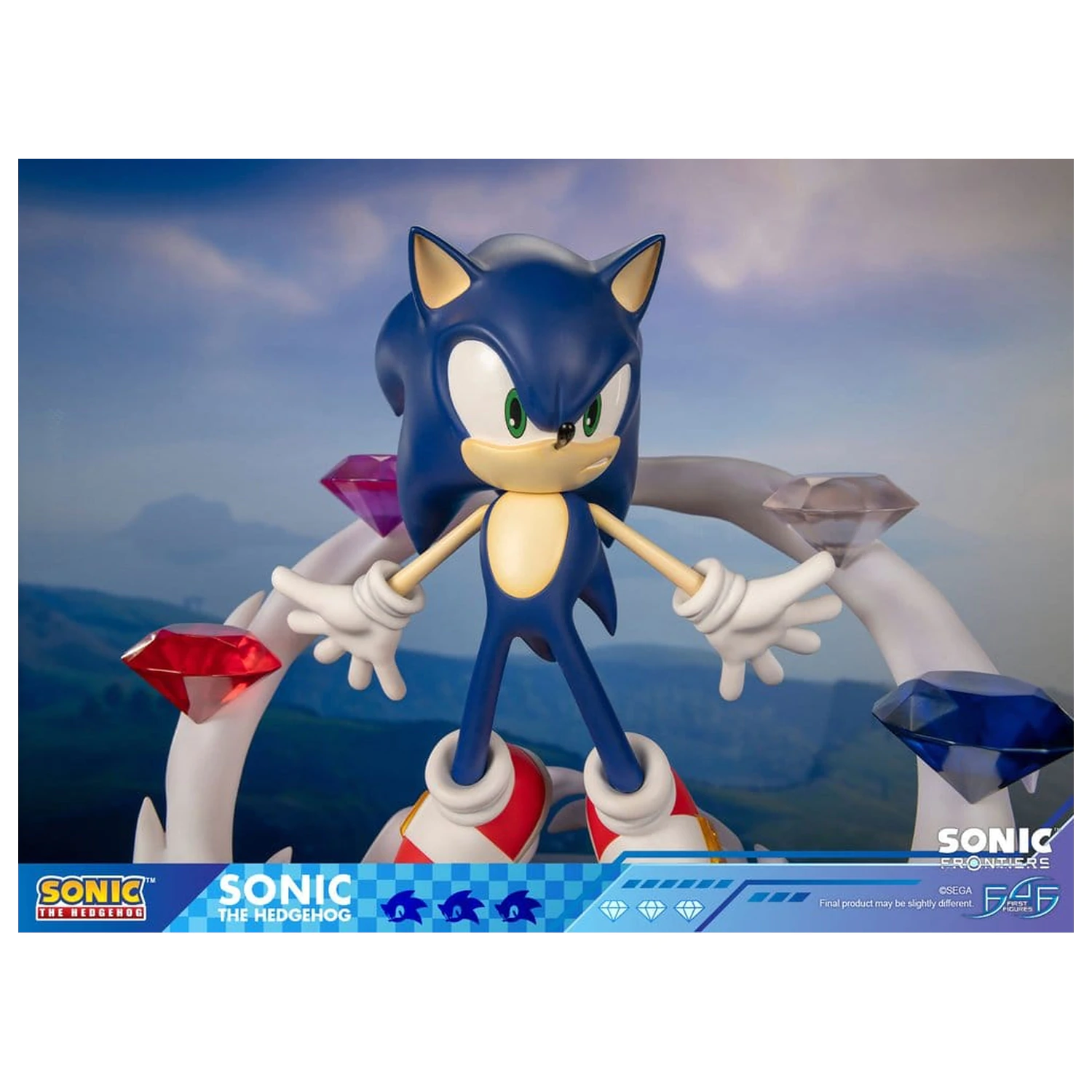 Sonic The Hedgehog Sonic Frontiers Smolska Statua Sonic 42 cm fotografija izdelka
