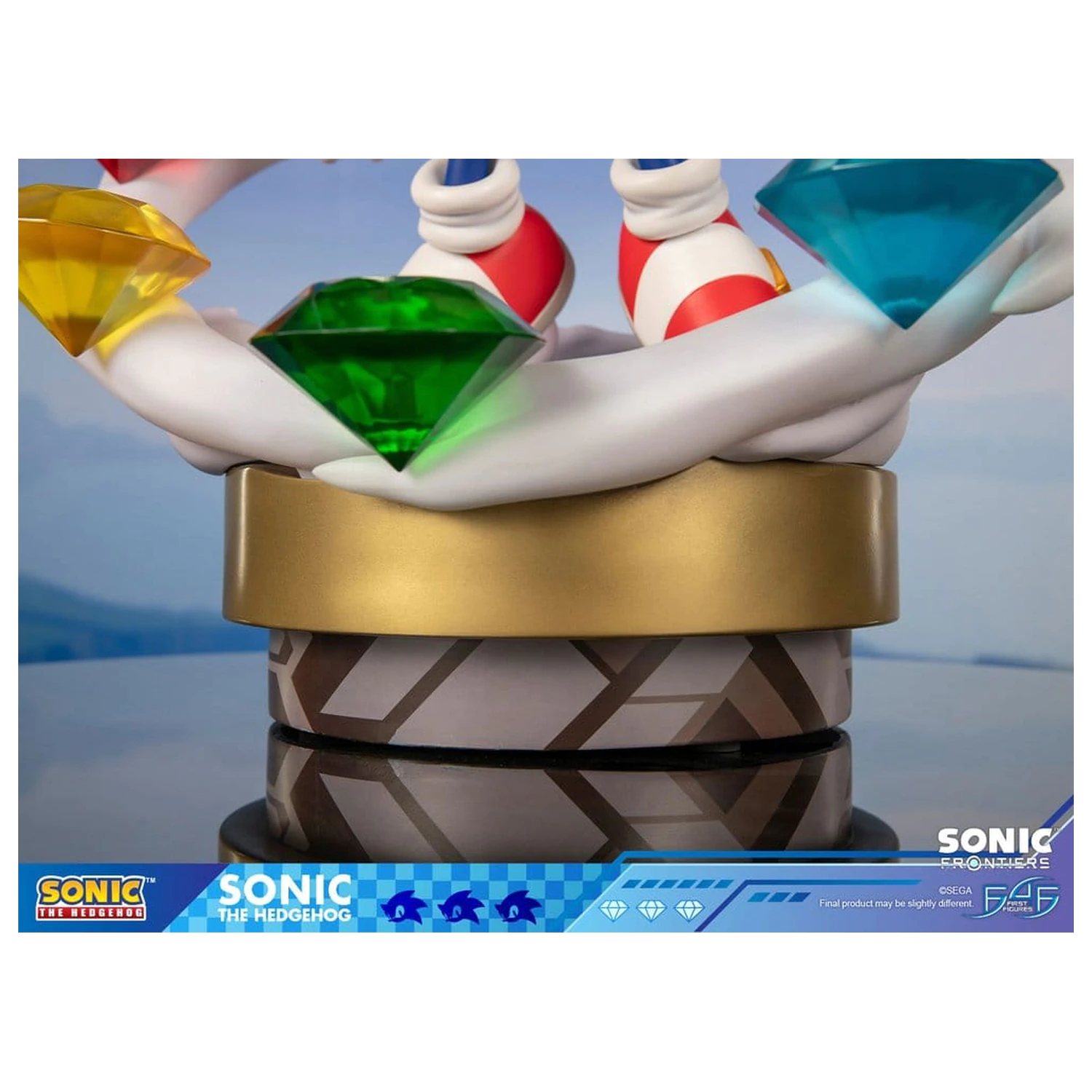 Sonic The Hedgehog Sonic Frontiers Smolska Statua Sonic 42 cm fotografija izdelka