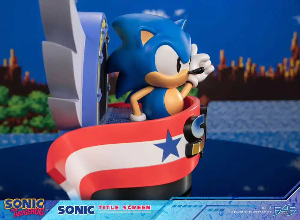 Sonic the Hedgehog kip Sonic Title Screen 21 cm fotografija izdelka