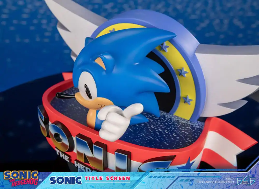 Sonic the Hedgehog kip Sonic Title Screen 21 cm fotografija izdelka