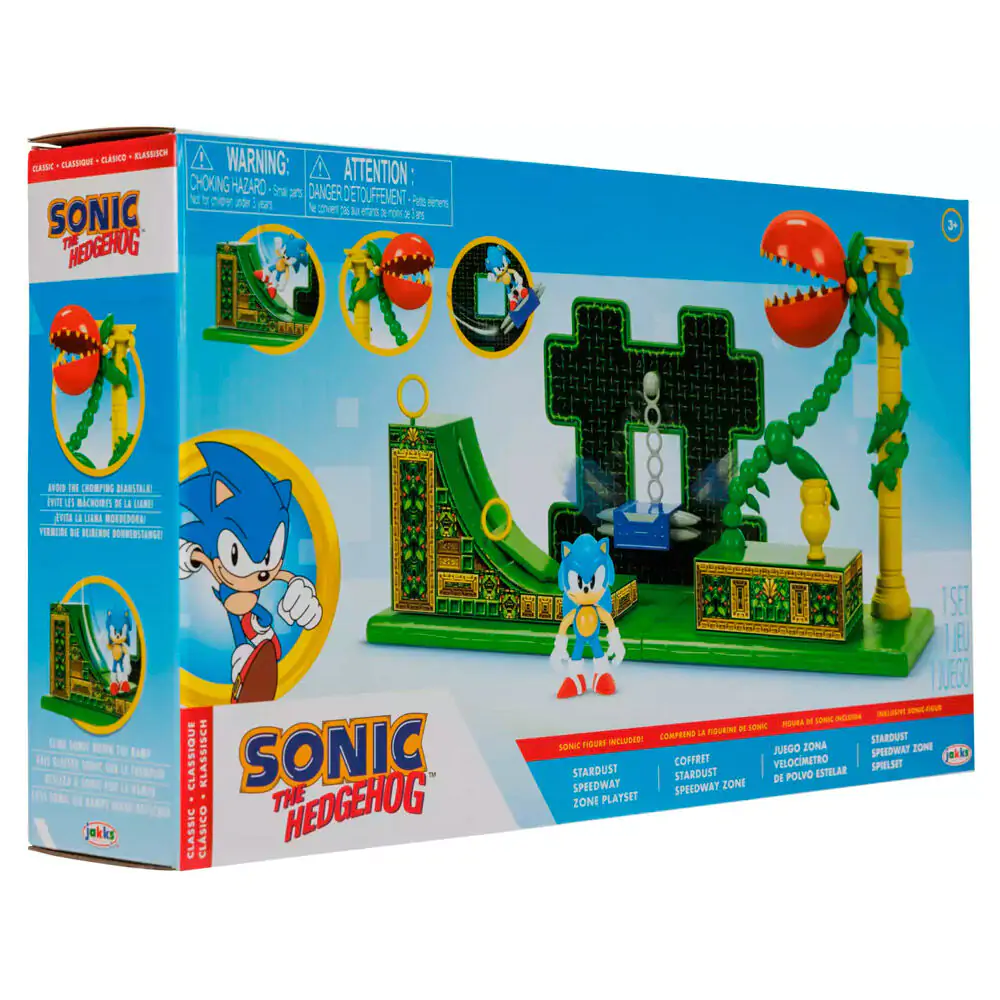 Sonic the Hedgehog Stardust Speedway Zone igralni set fotografija izdelka