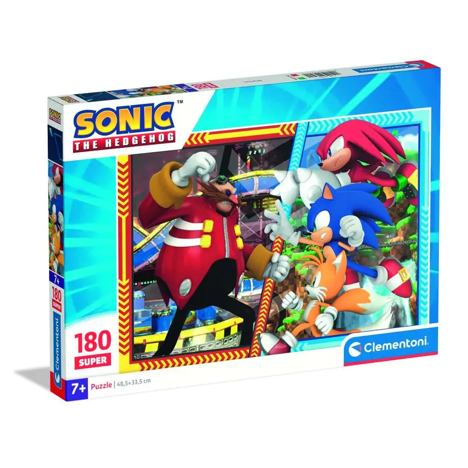 Sonic the Hedgehog super puzzle 180 kosov fotografija izdelka