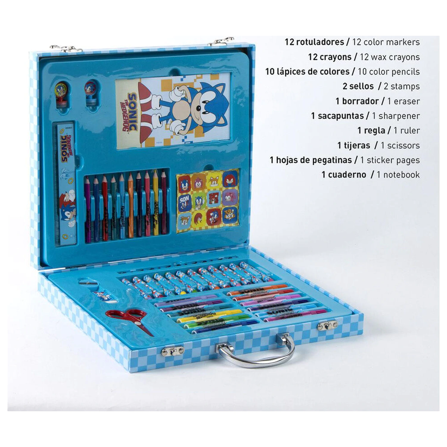 Sonic the Hedgehog Barvni etui za pisalne potrebščine fotografija izdelka