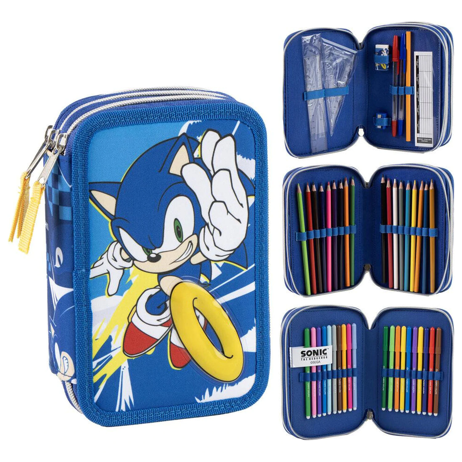 Sonic the Hedgehog trojni peresni ovitek fotografija izdelka