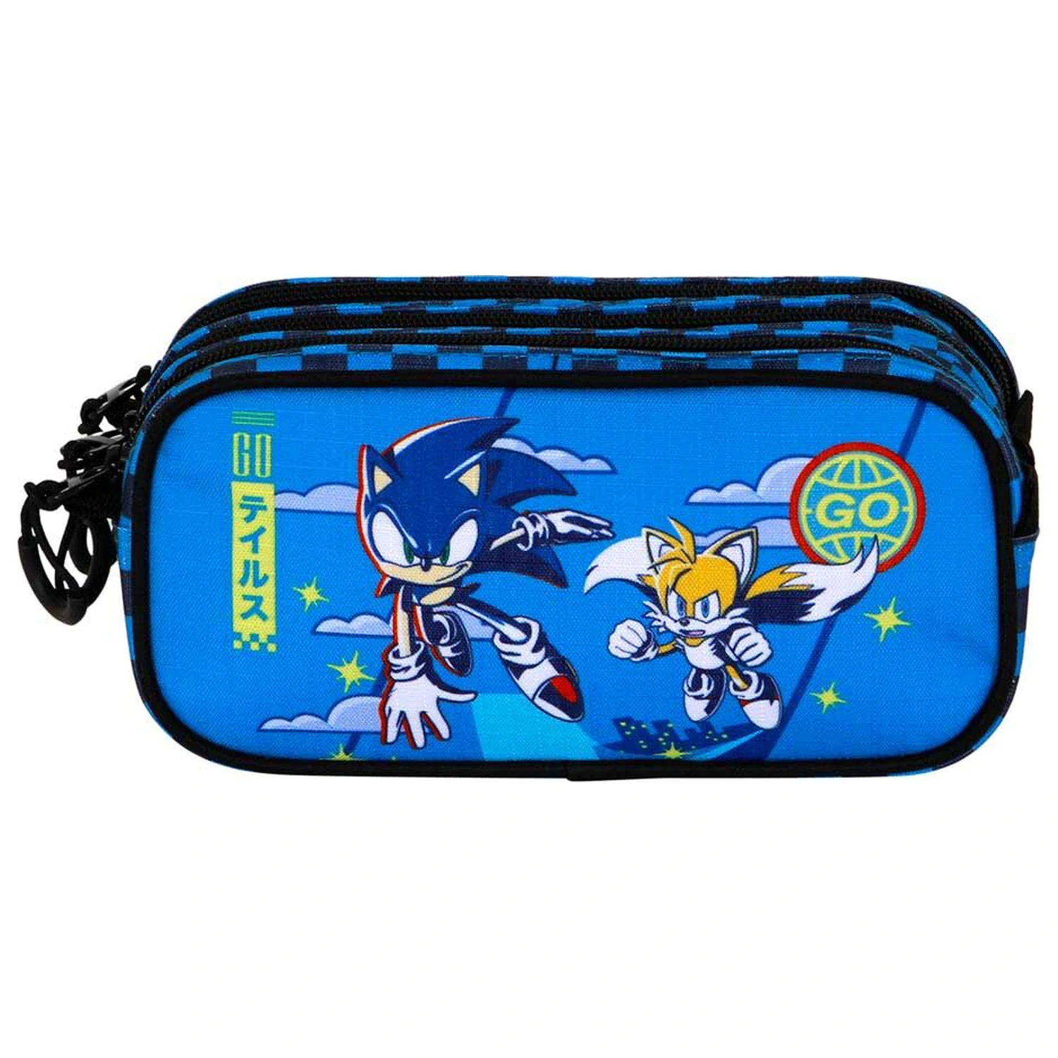 Sonic the Hedgehog trojni etui za svinčnike fotografija izdelka