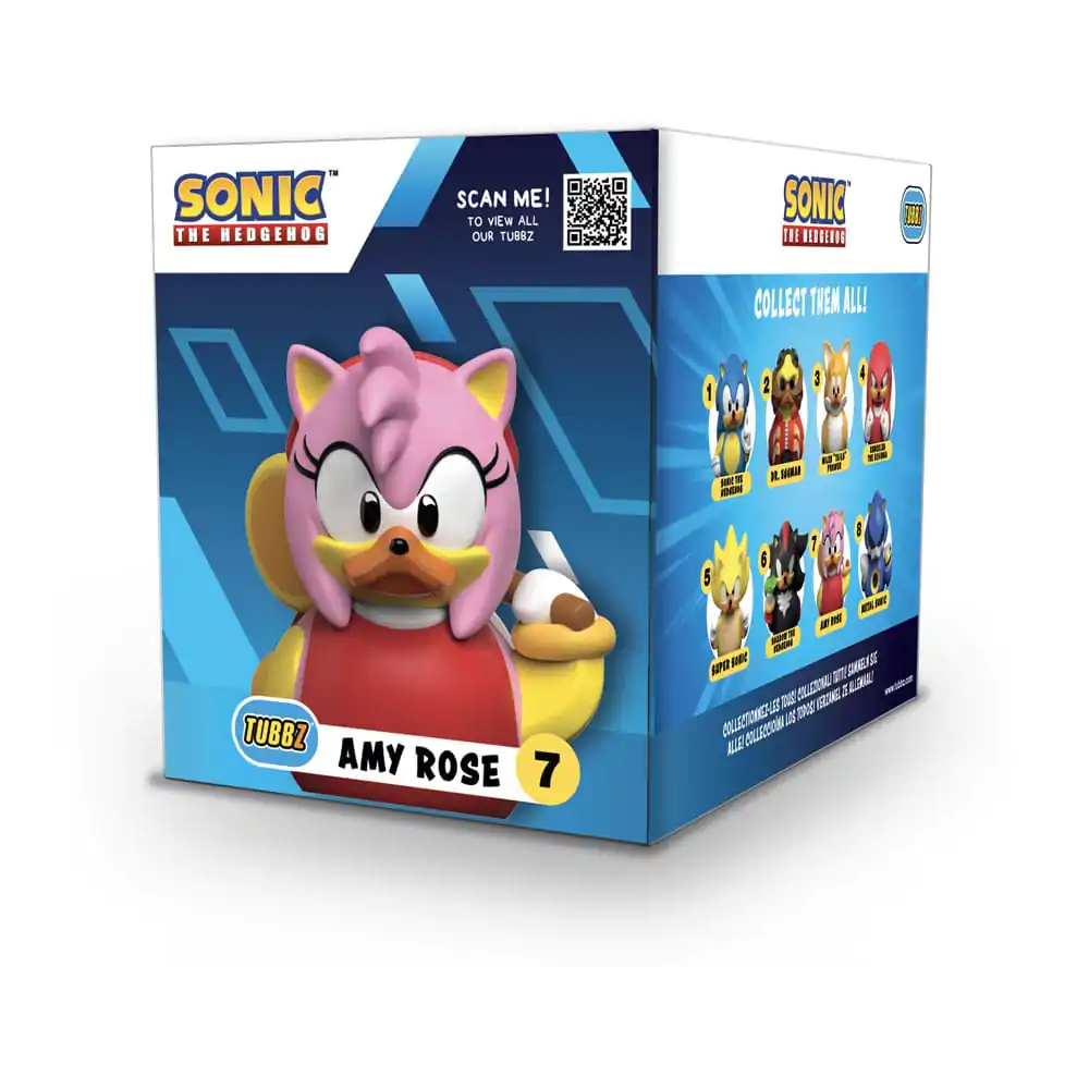 Sonic - The Hedgehog Tubbz PVC figura Amy Rose Boxed Edition 10 cm fotografija izdelka