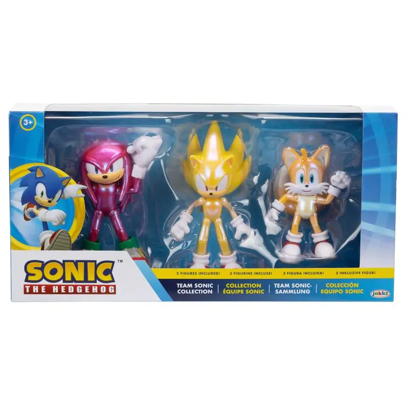 Sonic the Hedgehog Ultimate Team Up paket 3 figure 10 cm fotografija izdelka