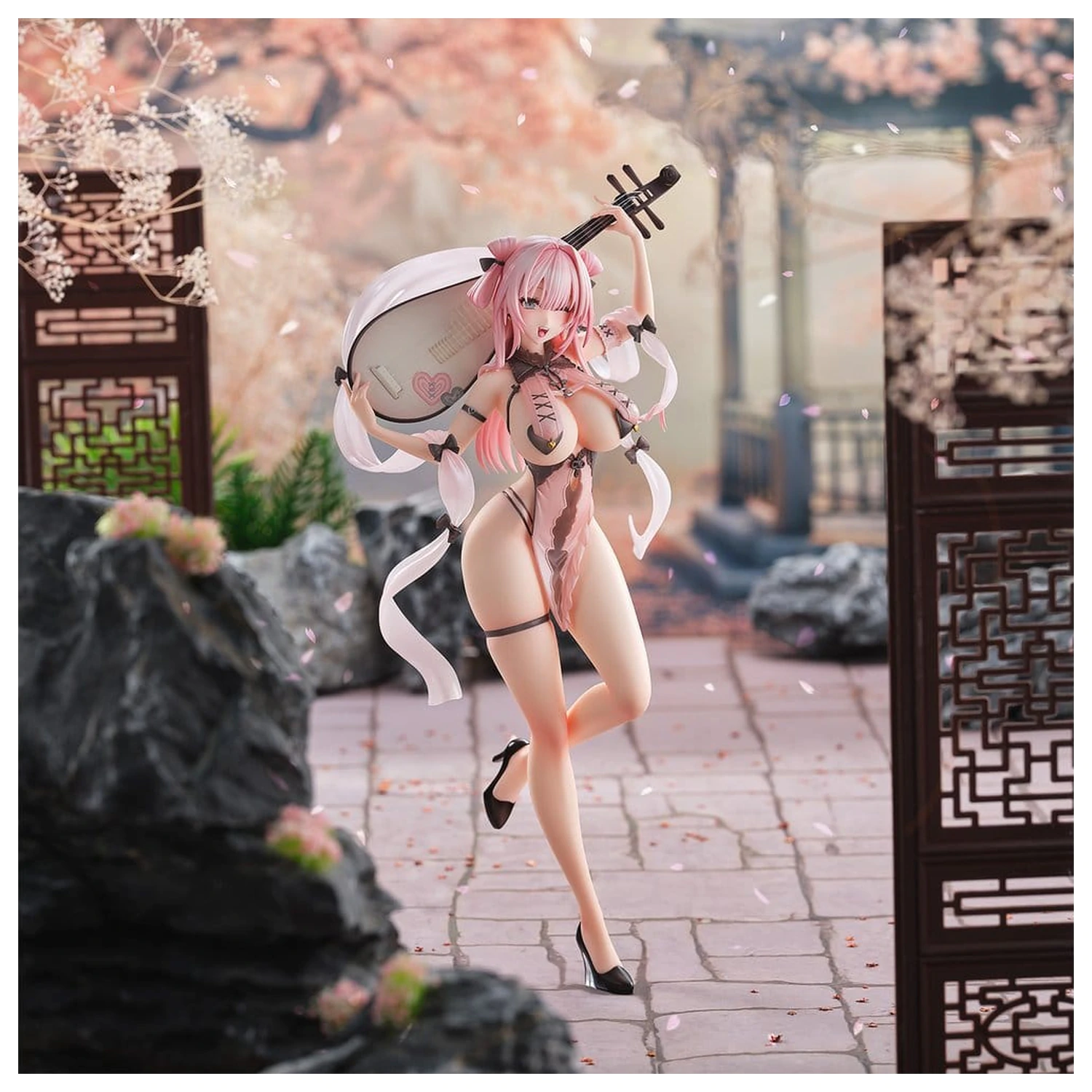 Soujihougu Illustration PVC figura Hagoromo China Mingming 28 cm fotografija izdelka