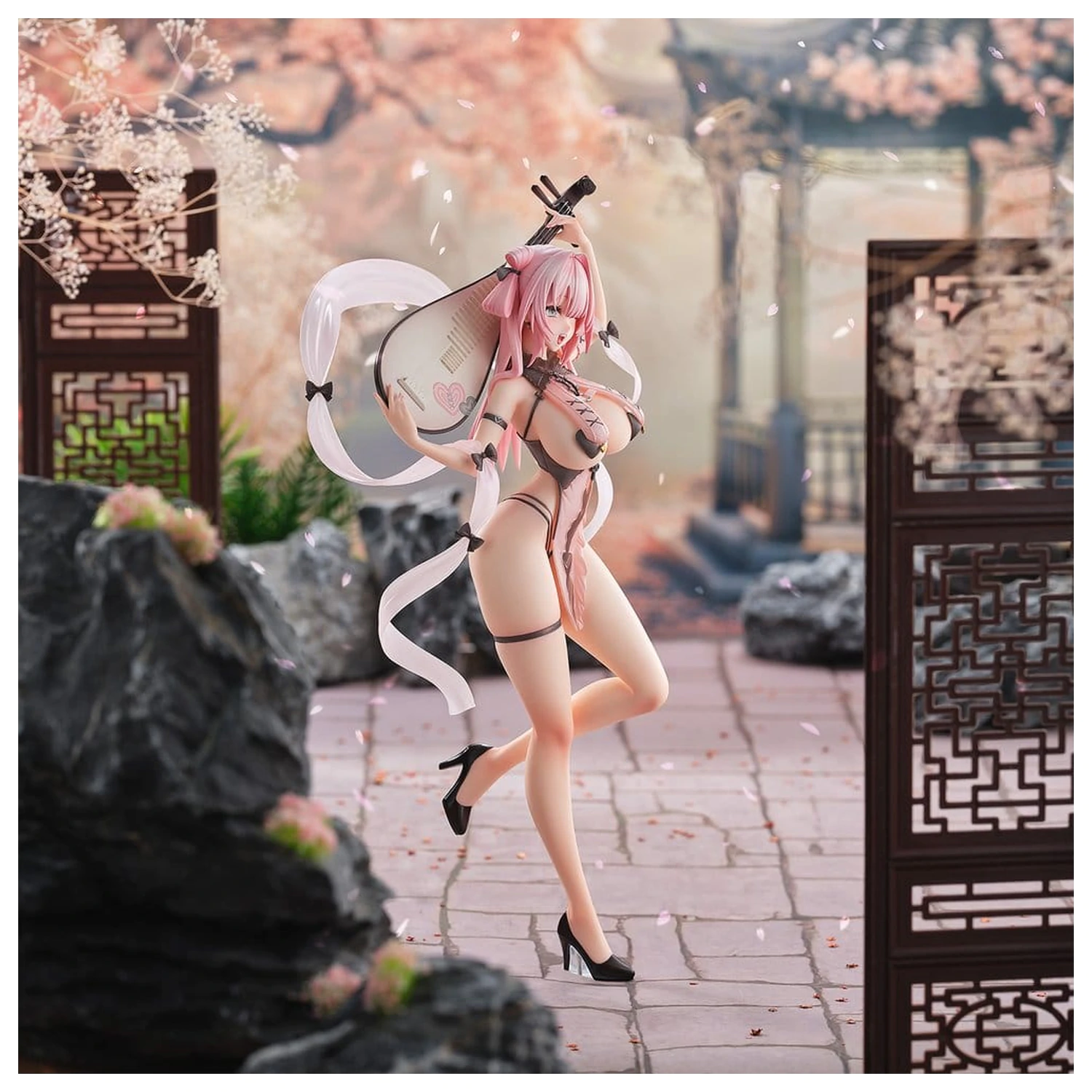 Soujihougu Illustration PVC figura Hagoromo China Mingming 28 cm fotografija izdelka