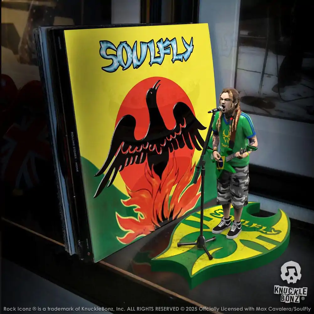 Soulfly Rock Iconz Kip Max Cavalera 22 cm fotografija izdelka