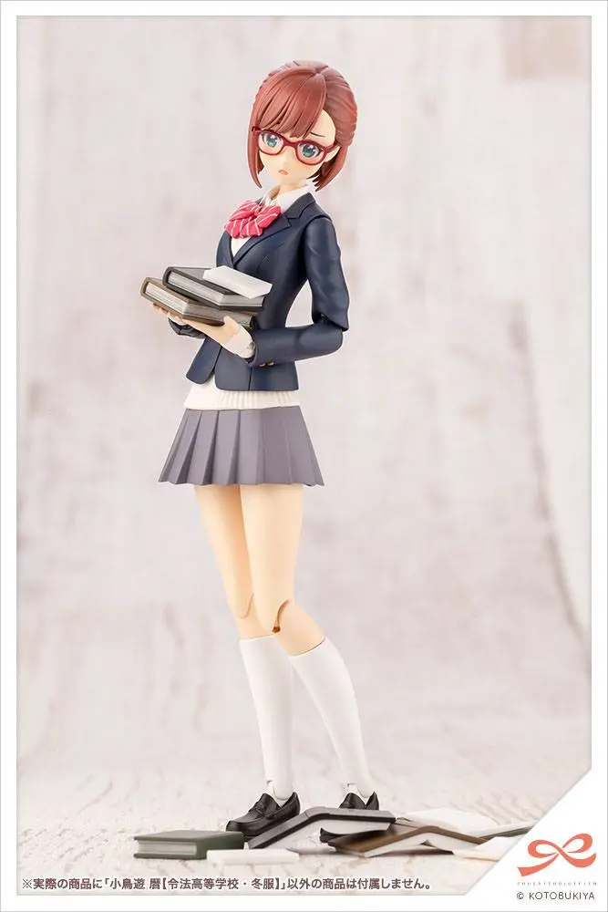 Sousai Shojo Teien plastični model komplet 1/10 Koyomi Takanashi Ryobu High School zimska oblačila 15 cm fotografija izdelka