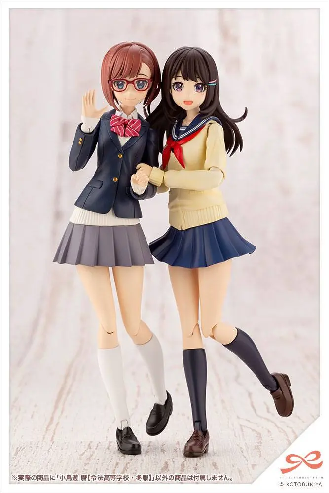 Sousai Shojo Teien plastični model komplet 1/10 Koyomi Takanashi Ryobu High School zimska oblačila 15 cm fotografija izdelka