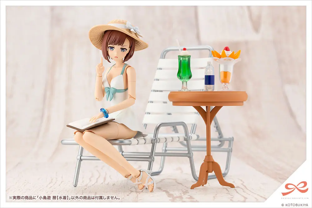 Sousai Shojo Teien Plastic Model Kit 1/10 Koyomi Takanashi (Swim Style) 16 cm fotografija izdelka