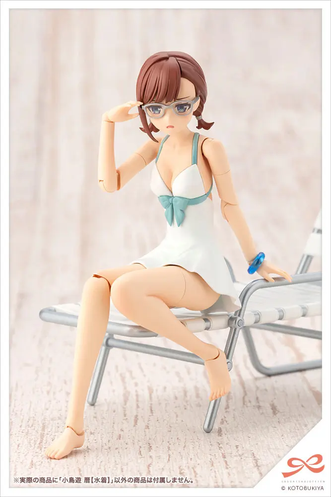 Sousai Shojo Teien Plastic Model Kit 1/10 Koyomi Takanashi (Swim Style) 16 cm fotografija izdelka