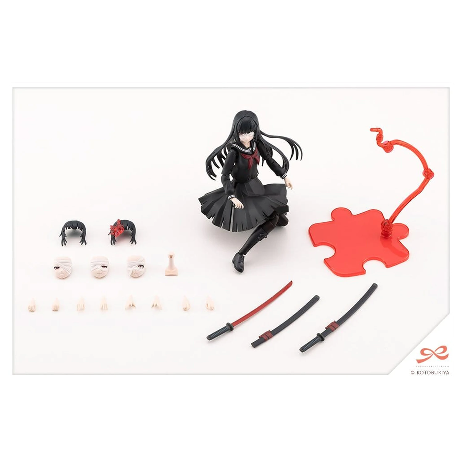 Sousai Shojo Teien Plastični model 1/10 Kuon Yakushiji Maria Kagaribi Damage Ver. 16 cm fotografija izdelka